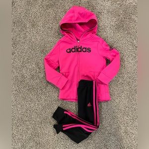 Girls 4t Adidas Set